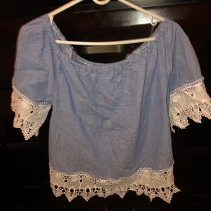 Off the shoulder top